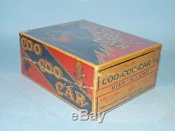 Coo-coo Car Tin Windup Toy Original Box Marx