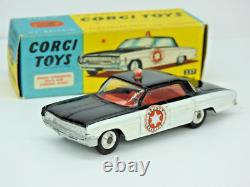 CORGI TOYS BOXED DIECAST No. 237 OLDSMOBILE SHERIFF CAR VINTAGE 1962-66