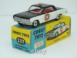 CORGI TOYS BOXED DIECAST No. 237 OLDSMOBILE SHERIFF CAR VINTAGE 1962-66