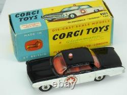 CORGI TOYS BOXED DIECAST No. 237 OLDSMOBILE SHERIFF CAR VINTAGE 1962-66