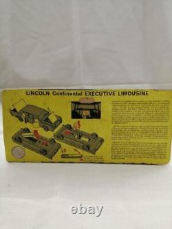 CORGI TOYS Minicar LINCOLN CONTINENTAL Gold Vintage With box From JAPAN