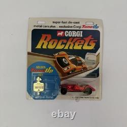 CORGI TOYS ROCKETS Vintage D921 MORGAN PLUS Car Original Card Pink