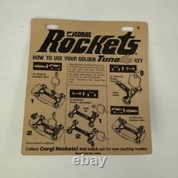 CORGI TOYS ROCKETS Vintage D921 MORGAN PLUS Car Original Card Pink