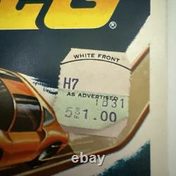 CORGI TOYS ROCKETS Vintage D921 MORGAN PLUS Car Original Card Pink