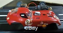 COX VINTAGE 1/24 1/25 GOOD CHEETAH SLOT CAR RED with RUNNING CHASSIS KB AMT MPC