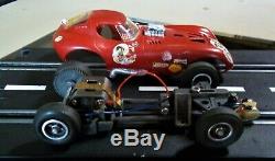 COX VINTAGE 1/24 1/25 GOOD CHEETAH SLOT CAR RED with RUNNING CHASSIS KB AMT MPC