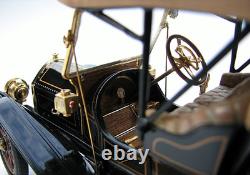 Cadillac Classic Car Vintage Toy Race Custom Built HEAVY TIN METAL Body Model