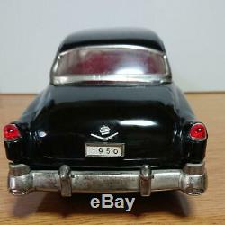 Cadillac Japan Tin Toy Blik Black Car Vintage Rare Antique Box masudaya nomura