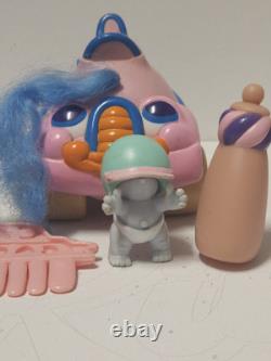 Car Babies VINTAGE & RARE Cutie Toots & Accessories Blue Box? PRE-OWNED