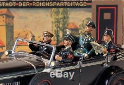 Car of the FUHRER with Lead Elastolin figures and The War Toys Book