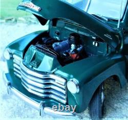 Chevrolet Pickup Truck 55Chevy57Vintage1950s124Wagon TIN Metal Model Car18toY