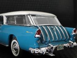 Chevy 1955 1 Pickup Truck Nomad Car Race Metal Carousel Blue 12 1957 24 1956 18