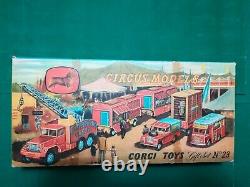 Chipperfiels Circus Models Vintage Gift Set Major Corgi toys 23 MIB 1962