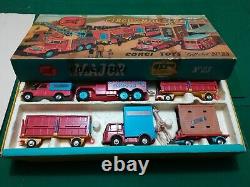 Chipperfiels Circus Models Vintage Gift Set Major Corgi toys 23 MIB 1962