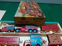 Chipperfiels Circus Models Vintage Gift Set Major Corgi toys 23 MIB 1962