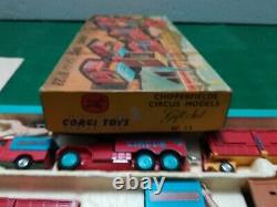 Chipperfiels Circus Models Vintage Gift Set Major Corgi toys 23 MIB 1962