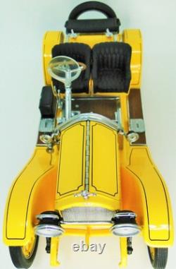 Classic Car Vintage Toy Race 1920 Racer Custom Built HEAVY TIN METAL Body Model