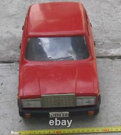 Collectible vintage toy VAZ-2107 Car Big plastic machine 110 USSR (981)