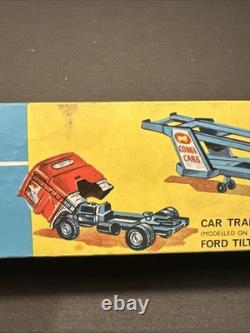 Corgi 1138 Ford Tilt Cab Car Transporter In Original Box Near Mint 1960s