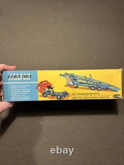 Corgi 1138 Ford Tilt Cab Car Transporter In Original Box Near Mint 1960s