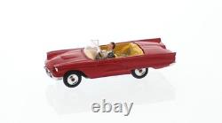 Corgi 215S Ford Thunderbird Open Sports Car Red Yellow Interior MIB Rare Vtg