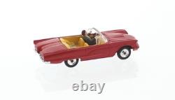 Corgi 215S Ford Thunderbird Open Sports Car Red Yellow Interior MIB Rare Vtg