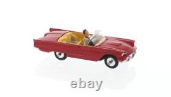 Corgi 215S Ford Thunderbird Open Sports Car Red Yellow Interior MIB Rare Vtg