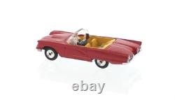 Corgi 215S Ford Thunderbird Open Sports Car Red Yellow Interior MIB Rare Vtg