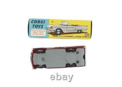 Corgi 215S Ford Thunderbird Open Sports Car Red Yellow Interior MIB Rare Vtg