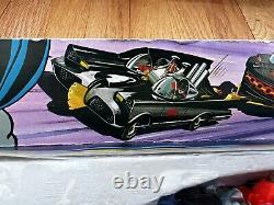 Corgi 3 Batman Batmobile & Boat Trailer Box Rare 1976 Dc Comic Movie Robin Toy