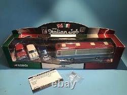 Corgi Classic Toy 36502 The Italian Job Boxed Mini Cooper & Coach Boxed Set Rare