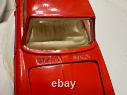 Corgi Toys #239 Vintage Volkswagen 1500 Karmann Ghia Scarlet Red Gt Britain