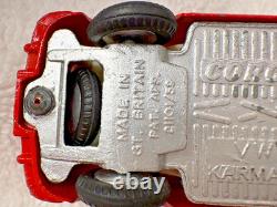 Corgi Toys #239 Vintage Volkswagen 1500 Karmann Ghia Scarlet Red Gt Britain