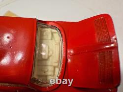 Corgi Toys #239 Vintage Volkswagen 1500 Karmann Ghia Scarlet Red Gt Britain