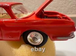 Corgi Toys #239 Vintage Volkswagen 1500 Karmann Ghia Scarlet Red Gt Britain