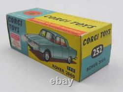 Corgi Toys 252 Rover 2000 IN Box WithBox Vintage Die Cast