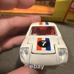 Corgi Toys #305 Mini Marcos In White Whizzwheels Complete With Its Box Vintage