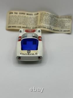 Corgi Toys 330 Porsche Carrera 6 Diecast Car with Box & Insert Vintage 1967