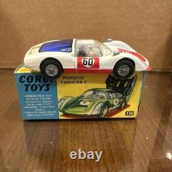 Corgi Toys 330 Porsche Carrera 6 Diecast Car with ORIGINAL BOX Vintage 1967