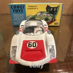 Corgi Toys 330 Porsche Carrera 6 Diecast Car with ORIGINAL BOX Vintage 1967
