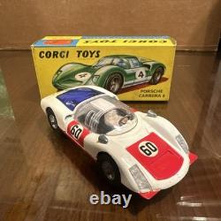 Corgi Toys 330 Porsche Carrera 6 Diecast Car with ORIGINAL BOX Vintage 1967