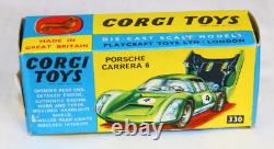 Corgi Toys 330 Porsche Carrera 6 London Great Britain Very Fine Vintage Toy Car