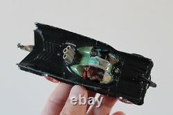 Corgi Toys 5.4 BATMOBILE Black Diecast CAR Vintage No267 Batman RARE Red Wheels