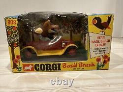 Corgi Toys 808 Basil Brush Car Excellent Condition Original Boxed
