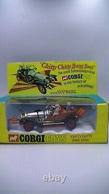 Corgi Toys Chitty Chitty Bang Bang 266 Vintage Car Original 1968 Repo Box VG Cdn