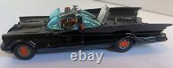 Corgi Toys No 267 Vintage 1960'S Batman Batmobile WithTow Hook 2 Figures Gloss