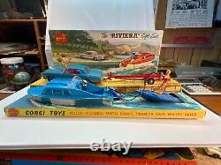 Corgi Toys The Riviera Gift Set 31 Complete Original Very Scarce Vintage Diecast