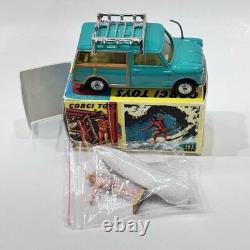 Corgi Toys Vintage 485 BMC Mini Countryman with Surfer In Original Box