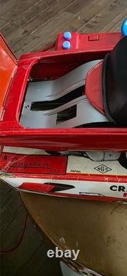 Cragstan Ford Thunderbird Convertible Vintage Tinplate Battery Operated See desc