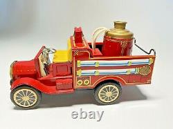 Cragstan Friction Drive Antique Vehicles 4 Car Gift Box Limo Tour Fire Pick-Up